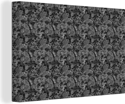 Produktbild von OneMillionCanvasses® - Leinwandbilder - 150x100 cm, Textur - Granit - Muster, Wandbilder Kunstdruck Wanddekoration - Foto auf Leinwand - Gemälde auf Holzrahmen