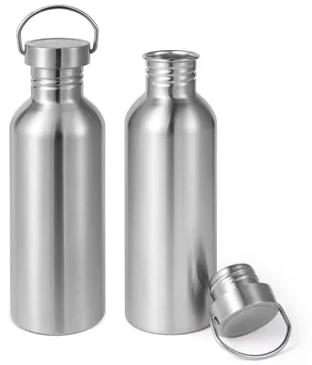 Obrázek produktu pro Nerezová láhev na vodu 1000ml s rukojetí, bez BPA a plastu