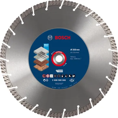 Produktbild von EXPERT Multi Material Diamanttrennscheibe, 350x20/25,40 mm