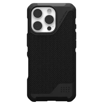 Produktbild von Urban Armor Gear Metropolis LT, Cover, Apple, iPhone 16 Pro, 16 cm (6.3"), Schwarz