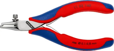 Produktbild von Elektronikabisolierzange Gesamt-L.140mm Arbeitsber.0,1-0,8mm KNIPEX