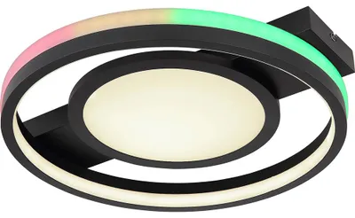 Produktbild von LED Deckenleuchte, RGB-Farbwechsel, Fernbedienung, D 40 cm