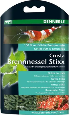Productafbeelding van Dennerle Nano Crusta Brandnetel Stixx 30 Gram