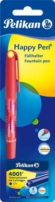 Produktbild von Pelikan Füllhalter Füllhalter "Happy Pen P24" / Füller / Farbe: rot