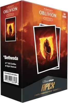 Produktbild von Ultra Pro Kartenhüllen The Elder Scrolls IV: Oblivion APEX 105 Stück