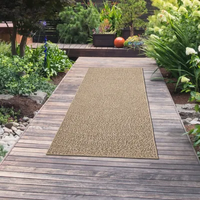 Immagine prodotto di Tappeto da esterno in sisal per balcone, patio e giardino Dimensioni - 60 x 90 cm