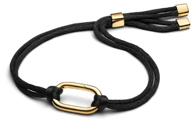 Produktbild von Pandora Me Armband Glied Aufklappbar Kordel 14K Vergoldet 564680C01