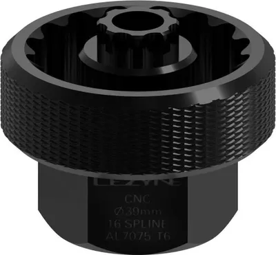 Produktbild von Lezyne Cnc Alloy Tretlagerwerkzeug Schwarz 46 mm Schwarz 46 mm