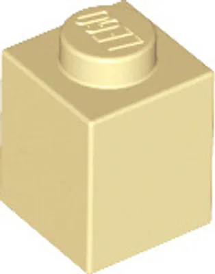 Produktbild von 250 Stück Lego, Teile Nr. 3005 in Beige (Tan)