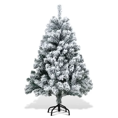 Productafbeelding van Jopassy kerstboom met sneeuwvlokken, kerstdecoratie, kunstboom, 120 cm, met sneeuwvlokken
