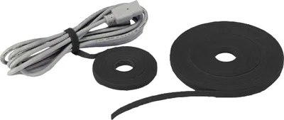 Produktbild von Alantec PK025CZA, Schwarz, Velcro, 1 Stück(e), 9 mm