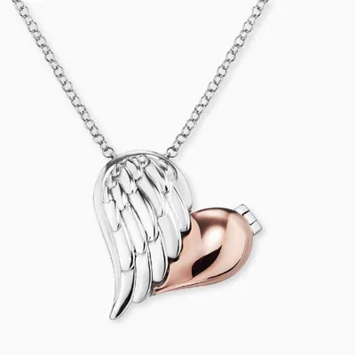 Produktbild von Engelsrufer ERN-WITHLOVE-02-BI Kette Anhänger With Love Herz Silber