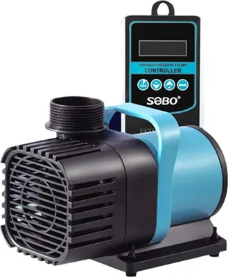 Immagine prodotto di Pompa per acquario - SA-8000 Pompa sommersa - AC 220 V - Molto silenziosa - Filtrazione, aerazione, circolazione - Per acquari e vasche per pesci - Bianca