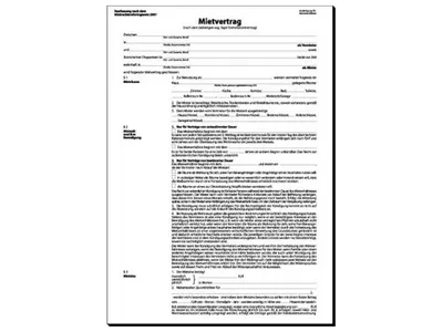 Produktbild von Mietverträge MV464 A4 4seitig 2Bl