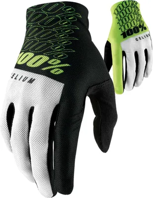 Produktbild von 100% SPEEDLAB Langfinger-Fahrradhandschuhe - CELIUM - Gelb M