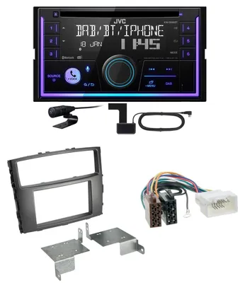 Produktbild von JVC KW-DB95BT Bluetooth Digitalradio Einbauset für Mitsubishi Pajero bis 2014
