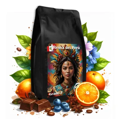 Produktbild von Kaffeebohnen, Kaffee, frisch geröstet, Peru, 100% ARABICA, SPEZIALITÄT, Milo Coffee Roasters - aus einer familiären Kaffeerösterei - 1 kg