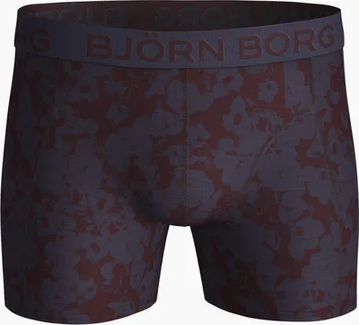 Productafbeelding van Björn Borg - Heren - 2Wayflower boxershorts, 1-pack - Blauw/Kleurig/Lila - Maat S