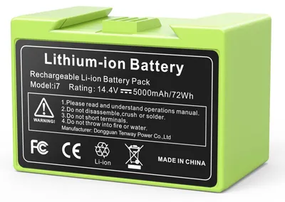 Li-Ion-Akku 5,0 Ah 14,4 V für iRobot Roomba i7 Serie