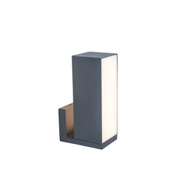 Immagine prodotto di LUTEC Cuba LED applique da esterno 2gang 2700-6500 K dimmerabile 14W ruotabile IP54 antracite