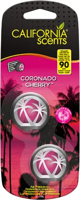Immagine prodotto di California Scents Mini Diffusore Coronado Cherry vÅ¯nÄ' per auto 2 x 3 ml