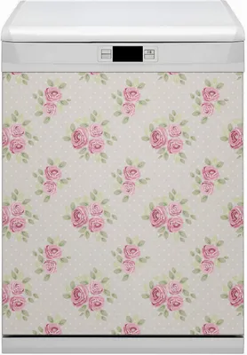 Produktbild von Magnete  Dekorative Magnet Folie für Geschirrspüler 60x70 cm Küche  - Englische Rosen