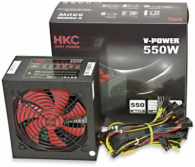Image de Alimentation PC HKC V-550, 550 W, ATX V2.2