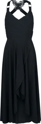 Produktbild von Ocultica Mittellanges Kleid Damen Gothic Kleid schwarz L