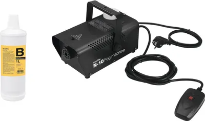 Obrázek produktu pro EUROLITE Set N-10 černá + B2D Basic mlhová kapalina 1l