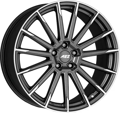 Obrázok produktu pre Zliatinové kolesá AEZ Atlanta titan 7.5x18 5x112 ET 48 GRAPHITE MATT/POLISHED