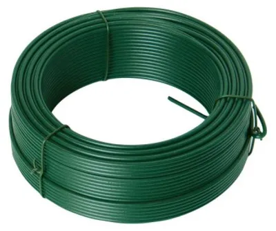 Obrázek produktu pro Napínací drát 2.6mmx26M zelený PVC 42251