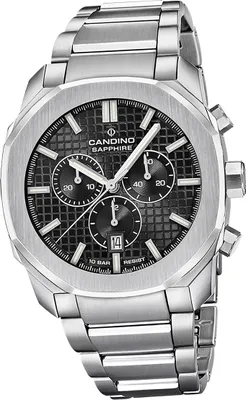 Produktbild von Candino Edelstahl Herren Uhr Chronograph Sport Armbanduhr silber Sport D2UC4746/4