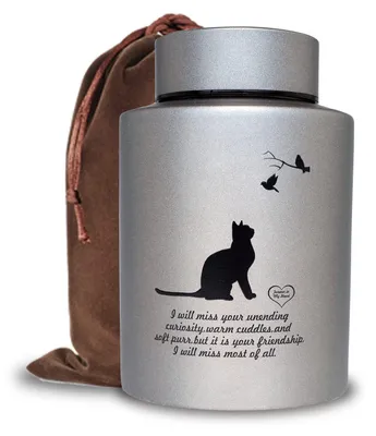 Immagine prodotto di Mianachilu: Urne per animali domestici, adatte per le ceneri di gatti, per gatti fino a 27 kg, urna commemorativa, varie dimensioni