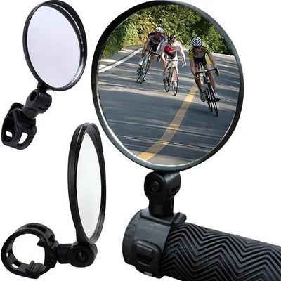 Productafbeelding van Famanu achteruitkijkspiegel voor fietsen, 360° draaibaar - Breed gezichtsveld