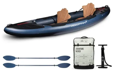Image de Ensemble de kayak Jobe Axopar GAMA pour 2 personnes, kayak de randonnée gonflable, 365 cm
