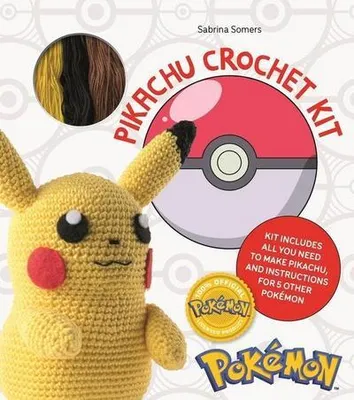 Produktbild von Pokémon Crochet Pikachu Book & Kit