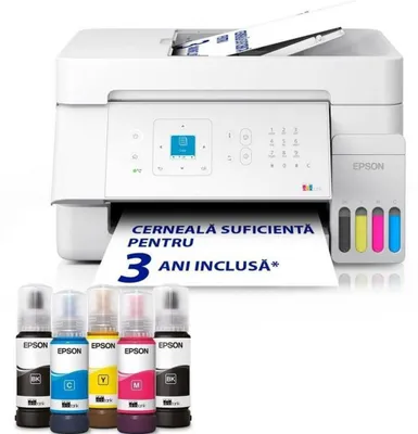 Imagen del producto de Epson EcoTank L5396, inyección de tinta, impresión a color, 5760 x 1440 DPI, formato A4, impresión directa, color blanco