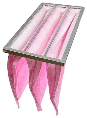 Produktbild von vhbw Taschenfilter für Klima- und Lüftungsanlagen - Filter F7, 28,7 x 59,2 x 36 cm Rosa