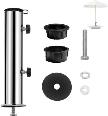 Produktbild von Gartenständer - Universal - Stahl - Granit - 30/40kg