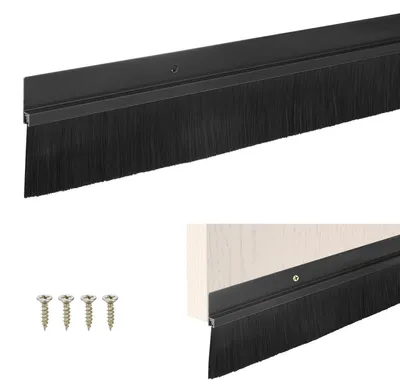 Türbodendichtung, Alu/Nylon, 99 cm, schwarz, selbstklebend