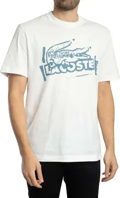 Produktbild von Lacoste Großes Logo-T-Shirt, Weiß S