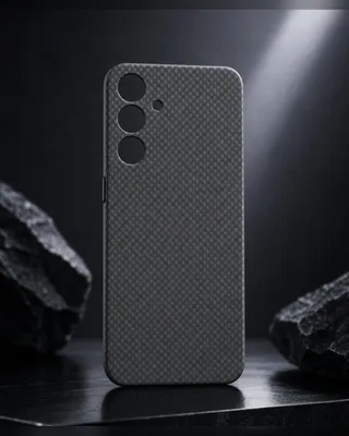 Immagine prodotto di Custodia per Samsung Galaxy S24 con tecnologia MagSafe – Cover protettiva per smartphone, design effetto carbonio – LUNØIR ©