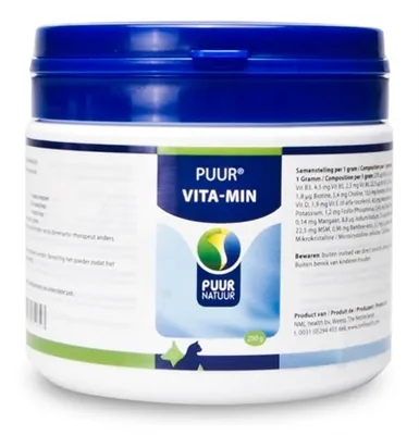 Image de Pure Nature Vita-Min (vitamines et minéraux) pour chiens et chats