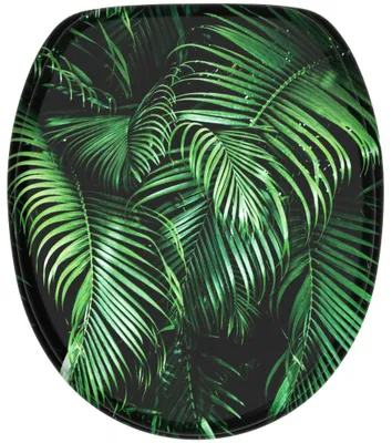 Obrázok produktu pre SANILO® WC sedadlo s mäkkým zatváraním Palmdream, WC sedadlo, WC sedadlo, WC sedadlo, WC sedadlo, WC sedadlo, WC sedadlo priamo od výrobcu