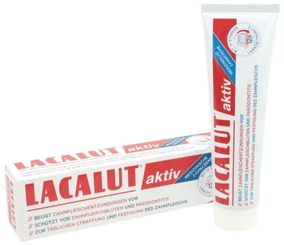 Produktbild von Lacalut aktiv Medizinische Wirkzahncreme (1x100ml Packung)
