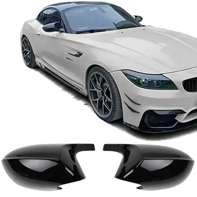 Obrázok produktu pre Kompletná krycia doska (kryt) spätných zrkadiel, čierna, lesklá, pre BMW Z4 E89, modelové roky 2009-2016