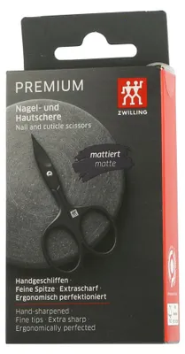 Obrázek produktu pro ZWILLING 47200-401-0, Nerezová ocel, Rovná čepel, Kleštičky na manikúru, Černá, 1 kusů