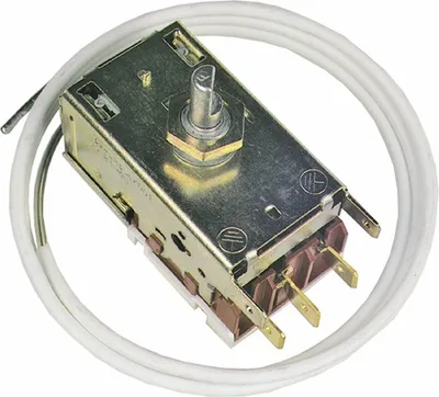 Produktbild von easyPART passend für K59L1260 RANCO Thermostat Kühlthermostat Kühlschrank mit Rückwandverdampfer 0-Sterne-Kühlschrank K59-L1260 1080mm Kapillarrohr 3x6,3mm AMP kompatibel Zanussi