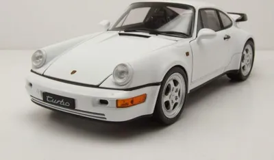 Produktbild von PORSCHE 964 Turbo 2009 Weiss, WEL18026BLANC, Maßstab1/18, WELLY