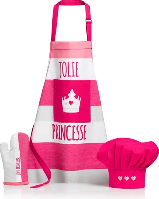 Produktbild von Winkler Kinder 3-er Kochset Sissi in Pink mit Prinzessinnen-Motiven